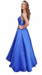 Hailey Satin Fit and Flare Gown SALE